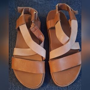 Brown Strappy Sandals SOREL